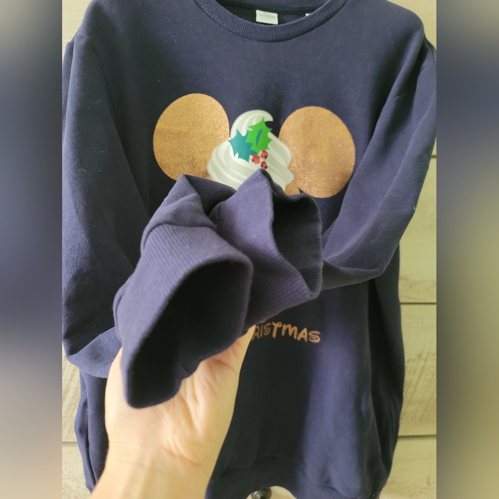 [100cm] Mickeyキョロキョロ♡クリスマススウェット 100cm] Mickeyキョロキョロクリスマススウェット-【破格値下げ】